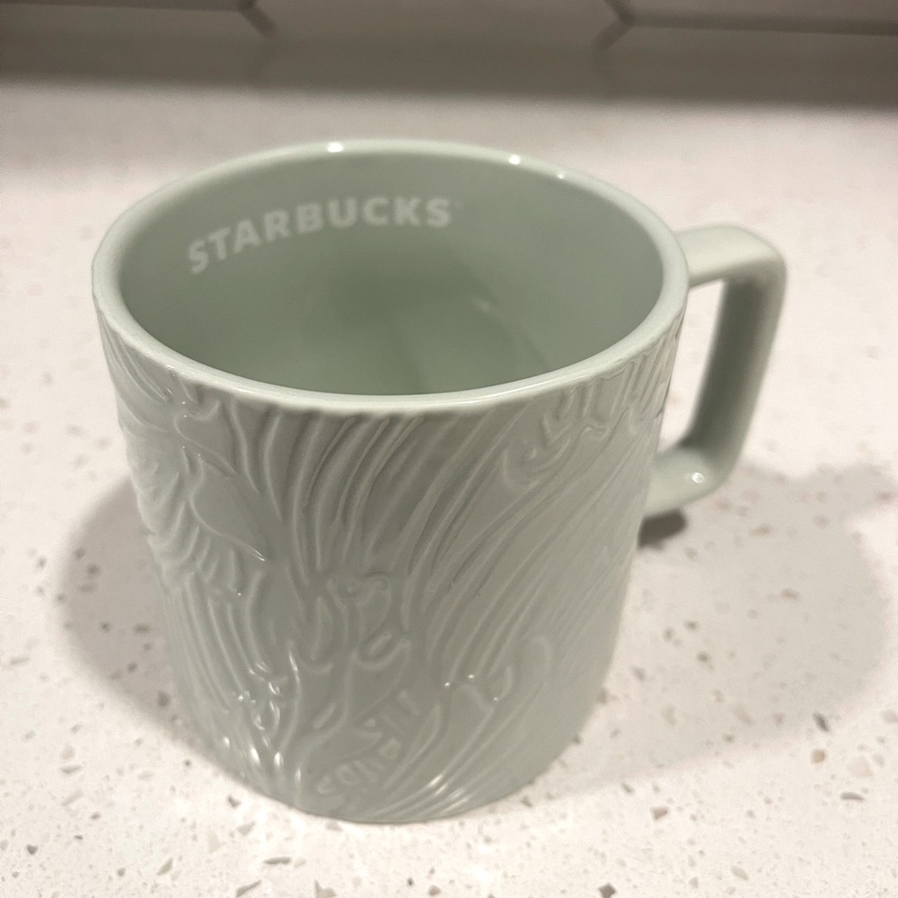 Sage green Starbucks Mug